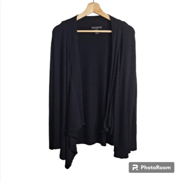 A Pea in the Pod Classic Nursing Cardigan, Black, Size M - Picture 3 of 8
